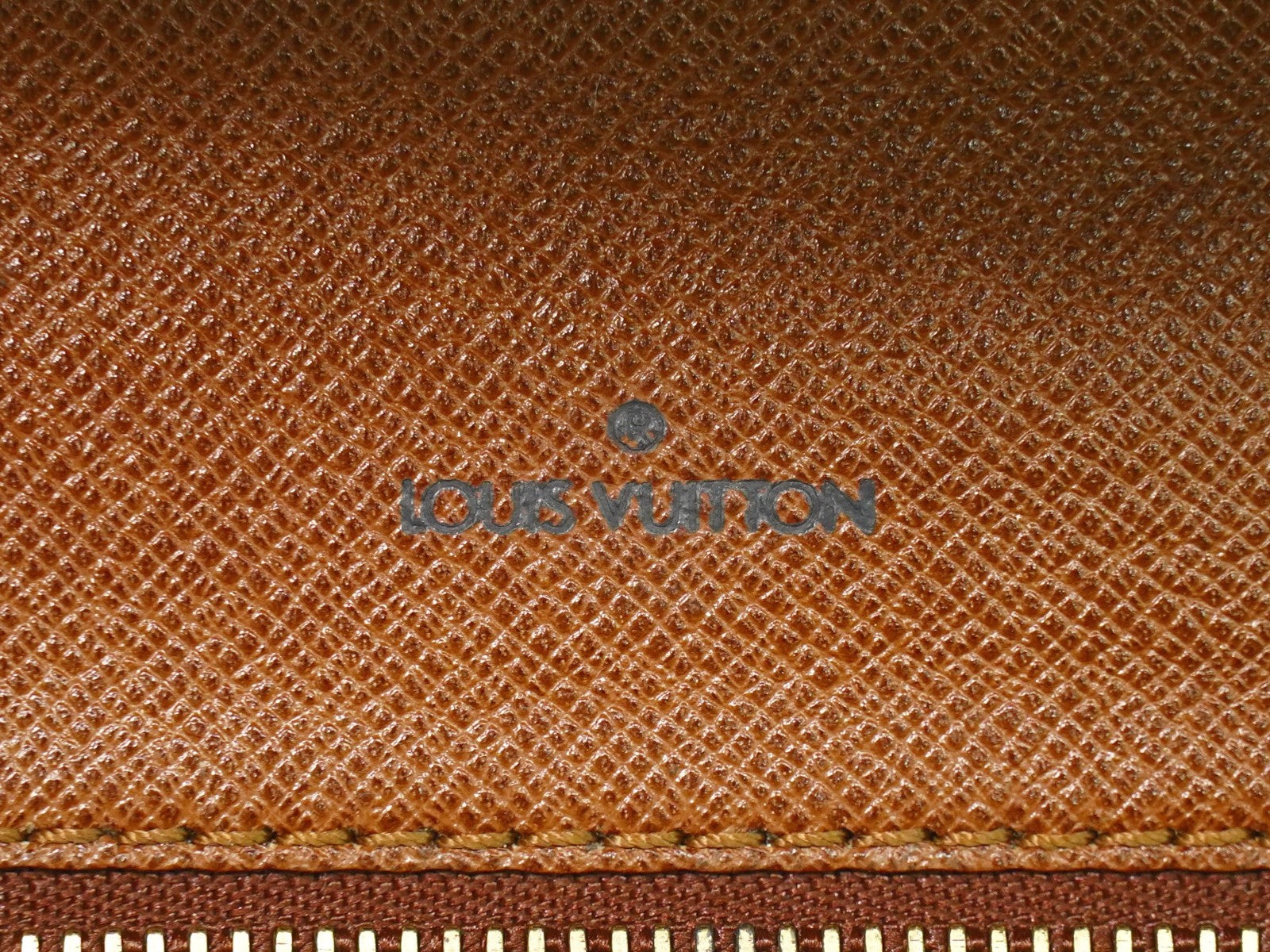 Louis Vuitton Monceau Handbag Monogram Canvas Brown Canvas Handbag (Authentic  )