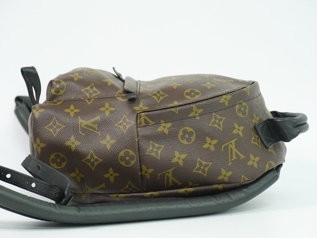 Louis Vuitton Palm Springs Backpack Monogram Canvas Brown Canvas Backpack Bag (Authentic  )