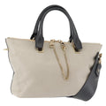 Chloe Bicolor Baylee Satchel Leather Multicolour Leather Handbag (Authentic  )