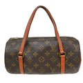 Louis Vuitton Papillon Handbag Monogram Canvas Brown Canvas Handbag ( )