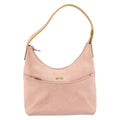 Gucci Vintage Handbag Suede Pink Suede Handbag (Authentic  )