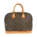 Louis Vuitton Alma Handbag Monogram Canvas Brown Canvas Handbag ( )