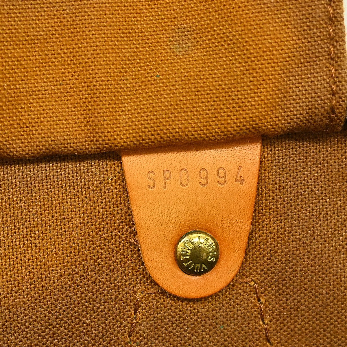 Louis Vuitton Speedy Handbag Monogram Canvas Brown Canvas Handbag ( )