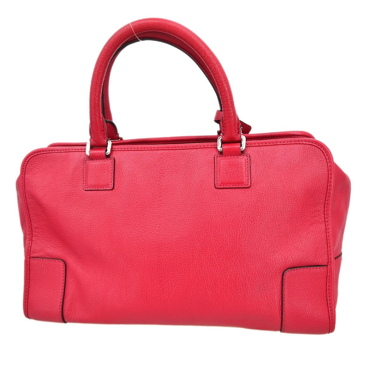 Loewe Amazona Bag Leather Pink Leather Handbag (Authentic  )