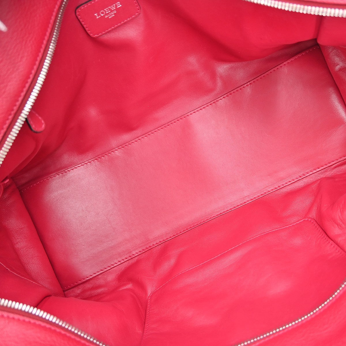 Loewe Amazona Bag Leather Pink Leather Handbag (Authentic  )