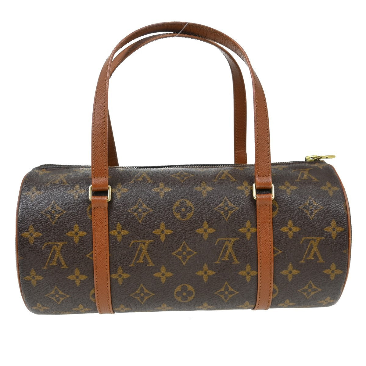 Louis Vuitton Papillon Handbag Monogram Canvas Brown Canvas Handbag ( )