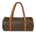 Louis Vuitton Papillon Handbag Monogram Canvas Brown Canvas Handbag ( )