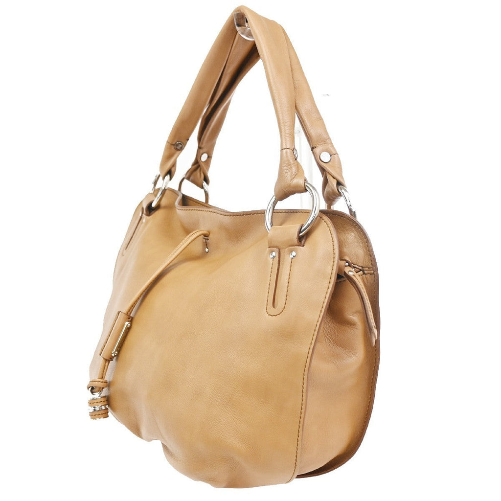 Celine Bittersweet Leather Brown Leather Handbag (Authentic  )