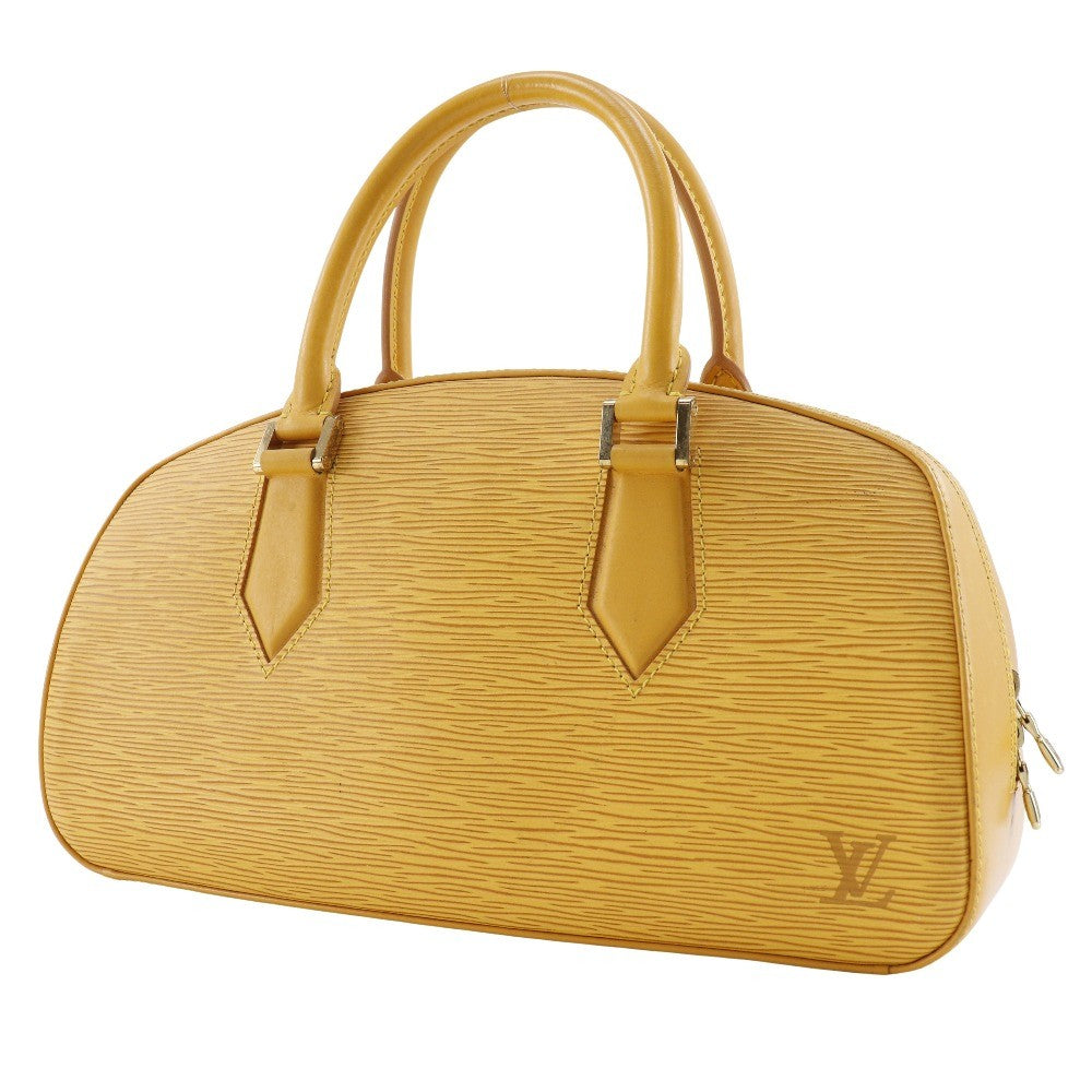 Louis Vuitton Jasmin Bag Epi Leather Yellow Leather Handbag (Authentic  )