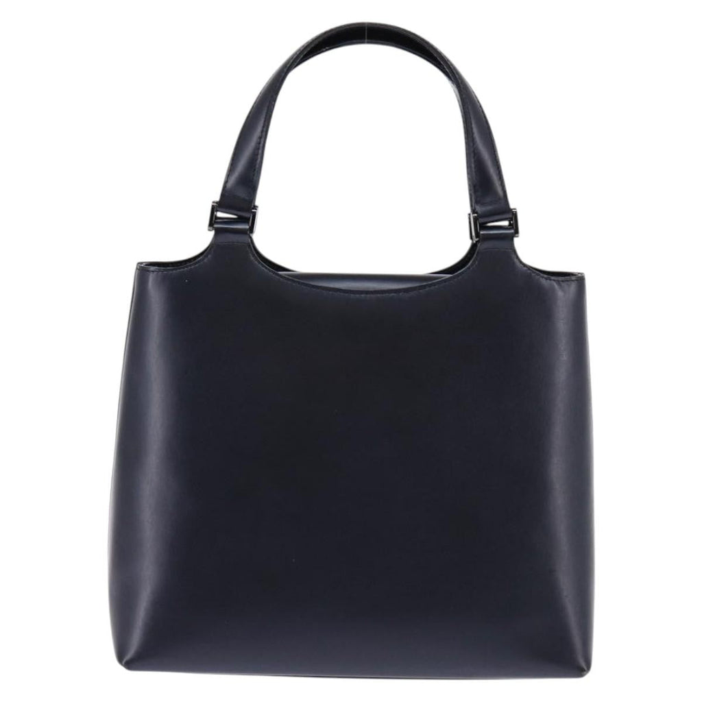 Givenchy Vintage 4G Handbag Leather Navy Leather Handbag (Authentic  )