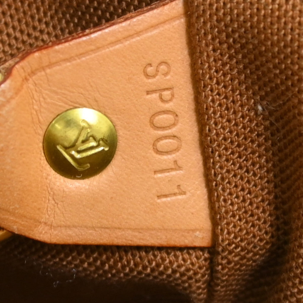 Louis Vuitton Vintage Montsouris Backpack Monogram Canvas Brown Canvas Backpack Bag ( )