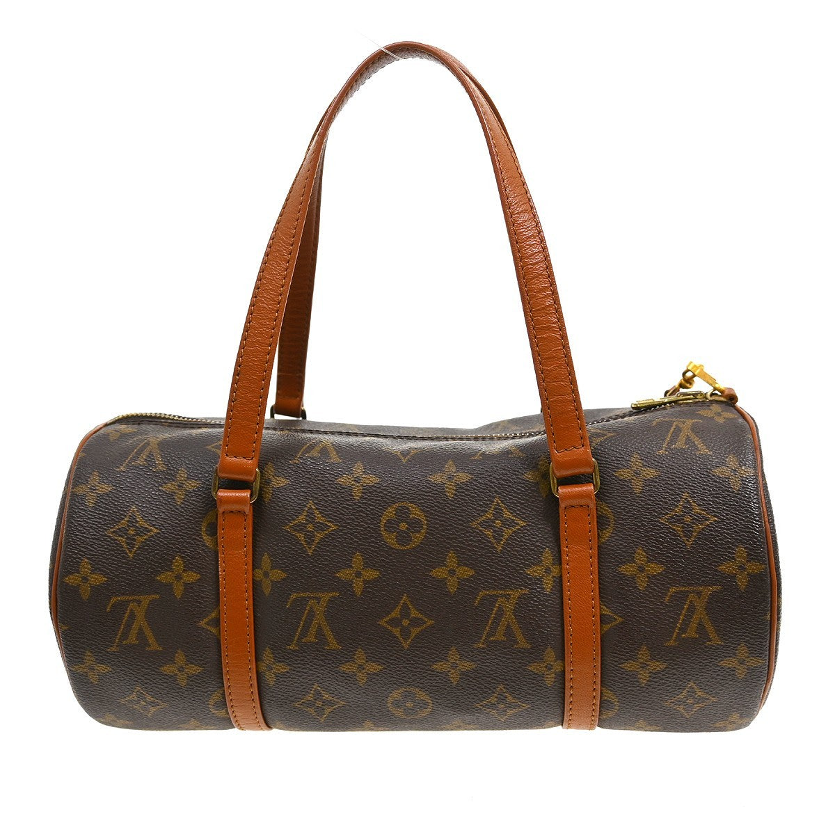 Louis Vuitton Papillon Handbag Monogram Canvas Brown Canvas Handbag ( )