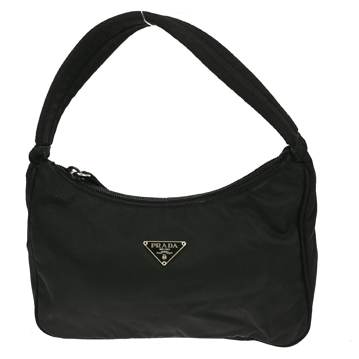 Prada Hobo Tessuto Black Nylon Handbag ( )