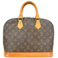Louis Vuitton Alma Handbag Monogram Canvas Brown Canvas Handbag ( )