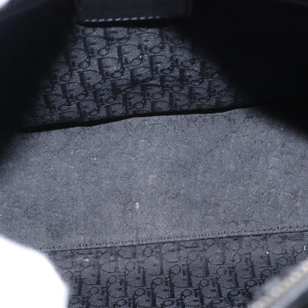 Christian Dior Lady Dior Bag Cannage Quilt Patent Black Patent_Leather Handbag (Authentic  )