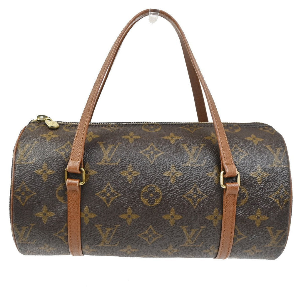 Louis Vuitton Papillon Handbag Monogram Canvas Brown Canvas Handbag ( )
