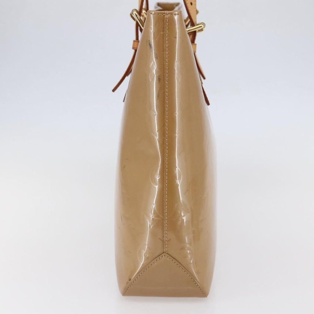 Louis Vuitton Brentwood Handbag Monogram Vernis Brown Patent_Leather Bag (Authentic  )