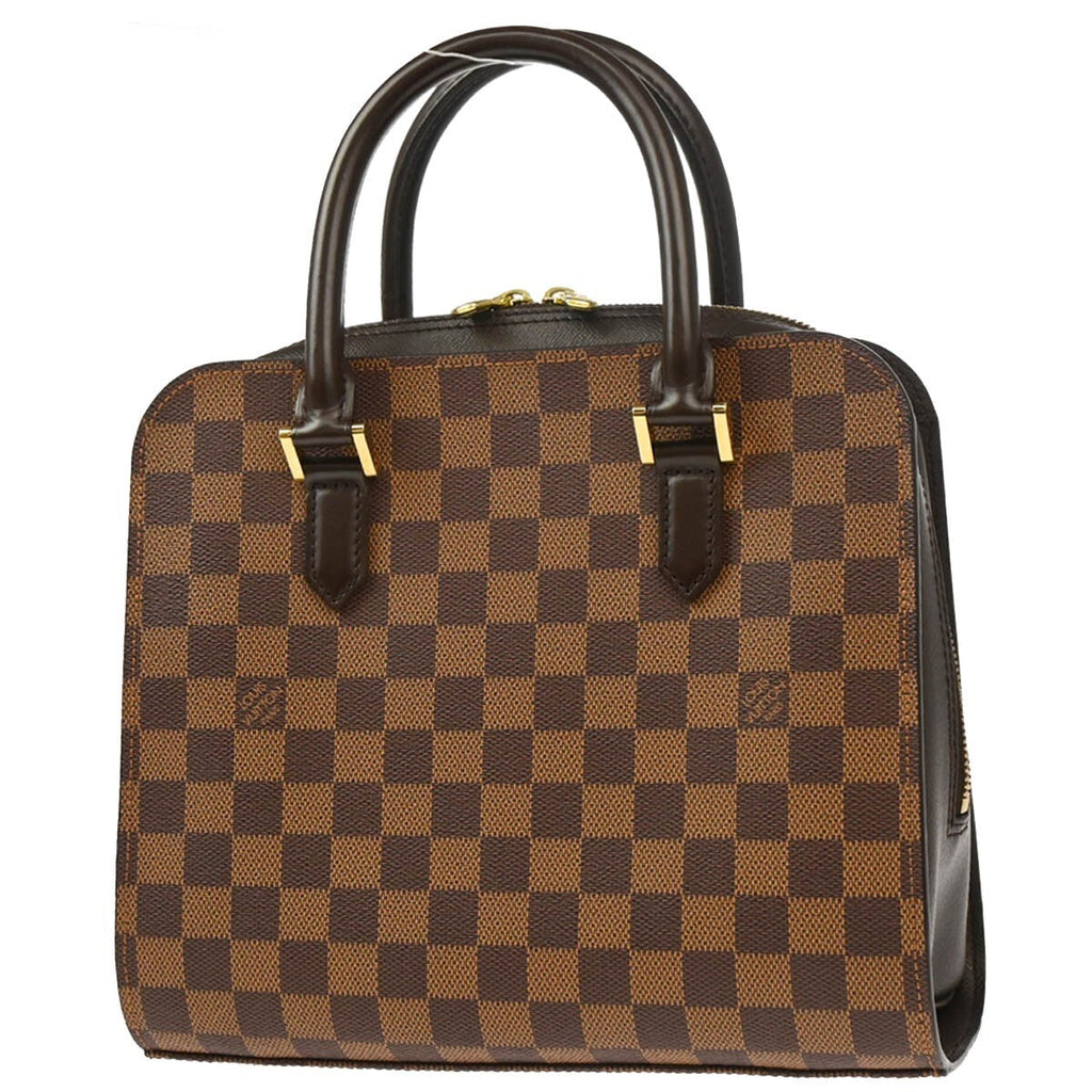 Louis Vuitton Triana Bag Damier Brown Canvas Handbag (Authentic  )