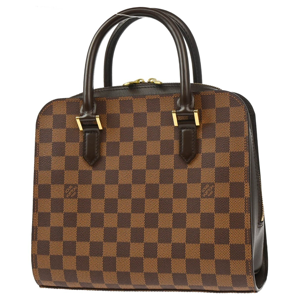 Louis Vuitton Triana Bag Damier Brown Canvas Handbag (Authentic  )