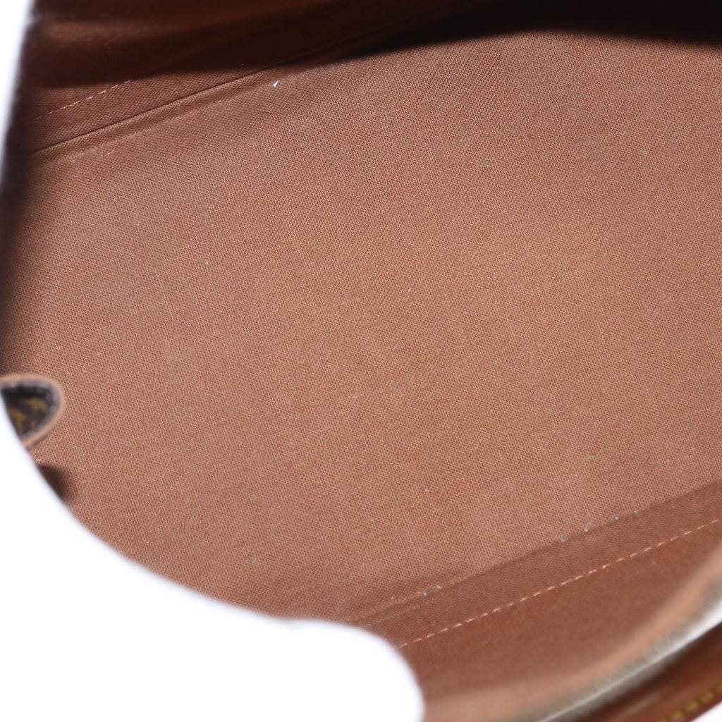 Louis Vuitton Alma Handbag Monogram Canvas Brown Canvas Handbag (Authentic  )