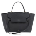 Celine Belt Bag Textured Leather Black Leather Handbag ( )