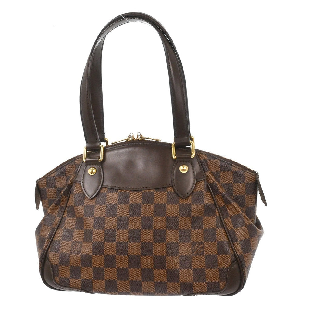 Louis Vuitton Verona Handbag Damier Brown Canvas Handbag ( )