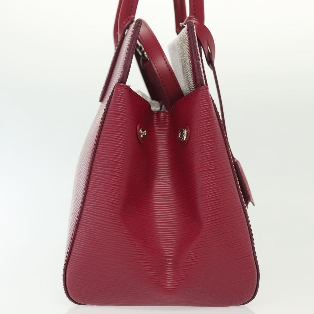 Louis Vuitton Marly Handbag Epi Leather Pink Leather Bag (Authentic  )