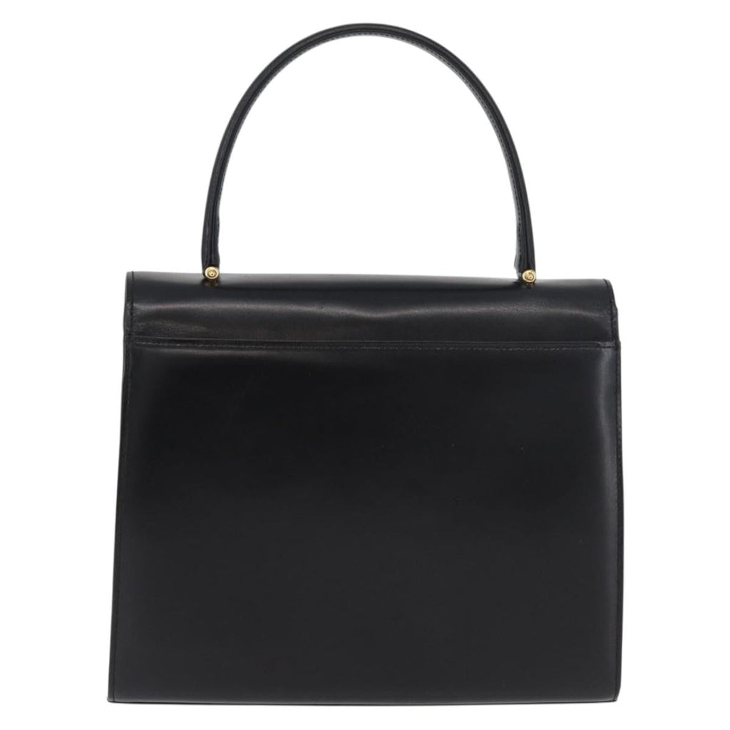 Givenchy Vintage Handbag Leather Black Leather Handbag ( )