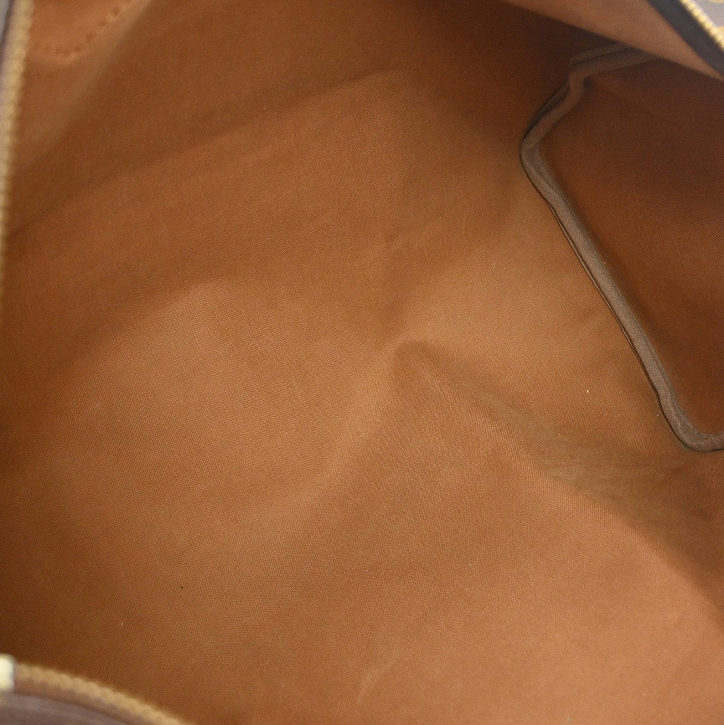 Louis Vuitton Speedy Handbag Monogram Canvas Brown Canvas Handbag ( )