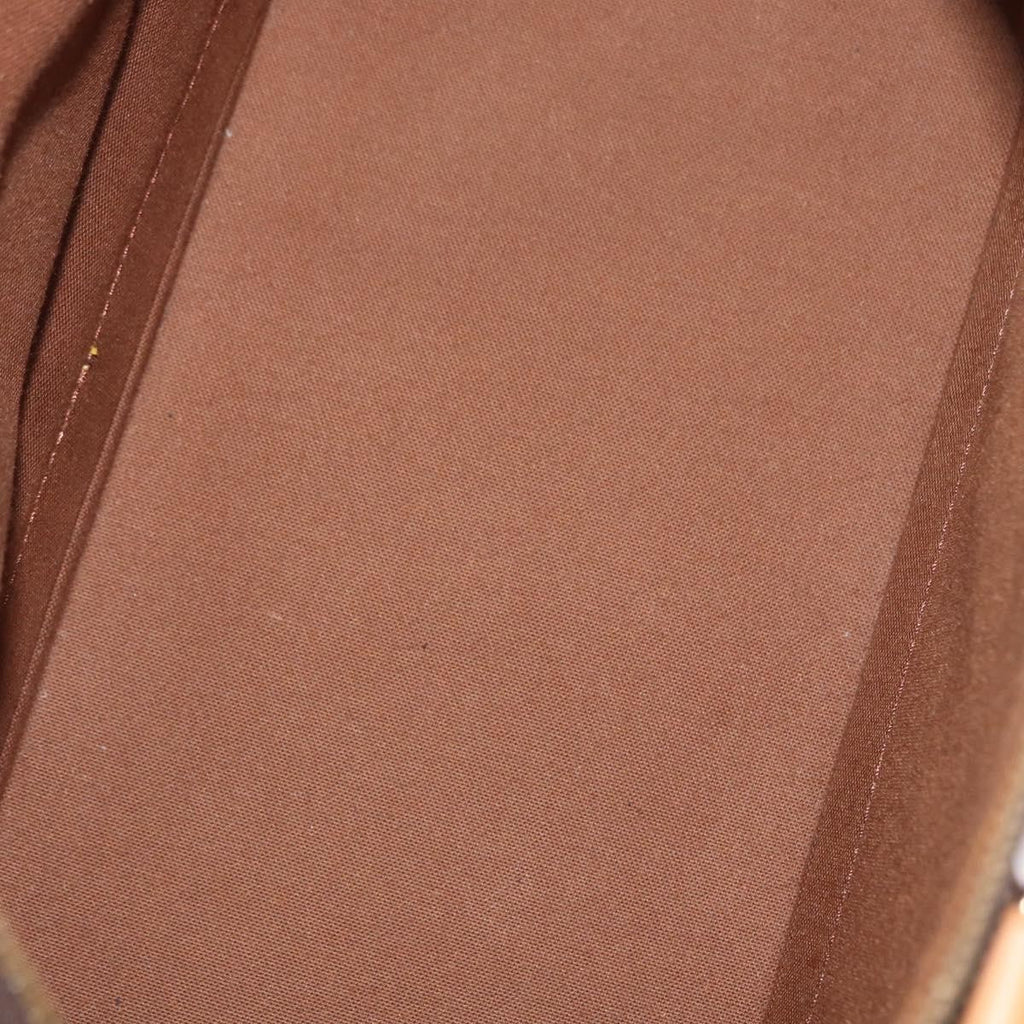 Louis Vuitton Alma Handbag Monogram Canvas Brown Canvas Handbag (Authentic  )