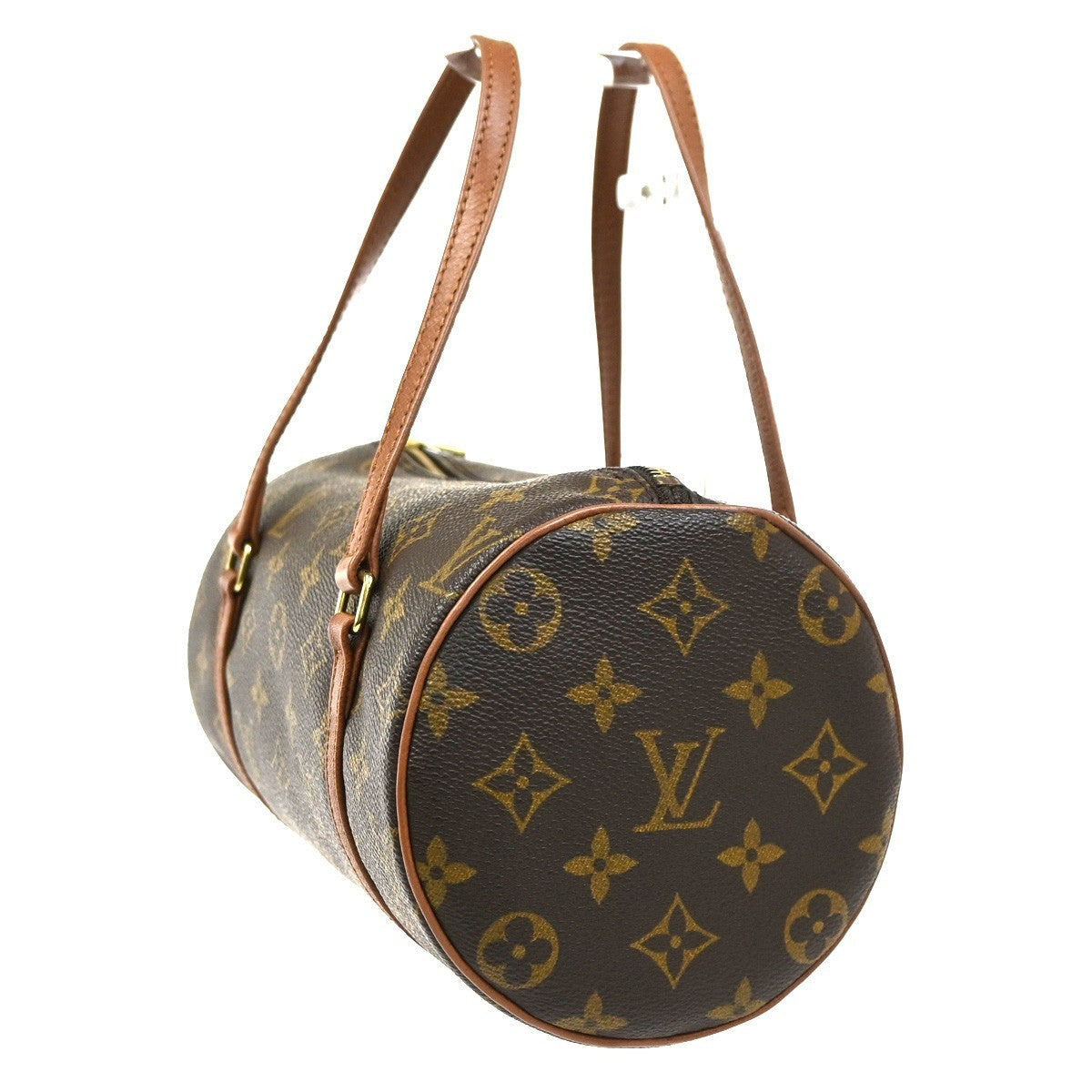 Louis Vuitton Papillon Handbag Monogram Canvas Brown Canvas Handbag ( )