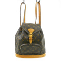 Louis Vuitton Montsouris Backpack Monogram Canvas Brown Canvas Backpack Bag ( )