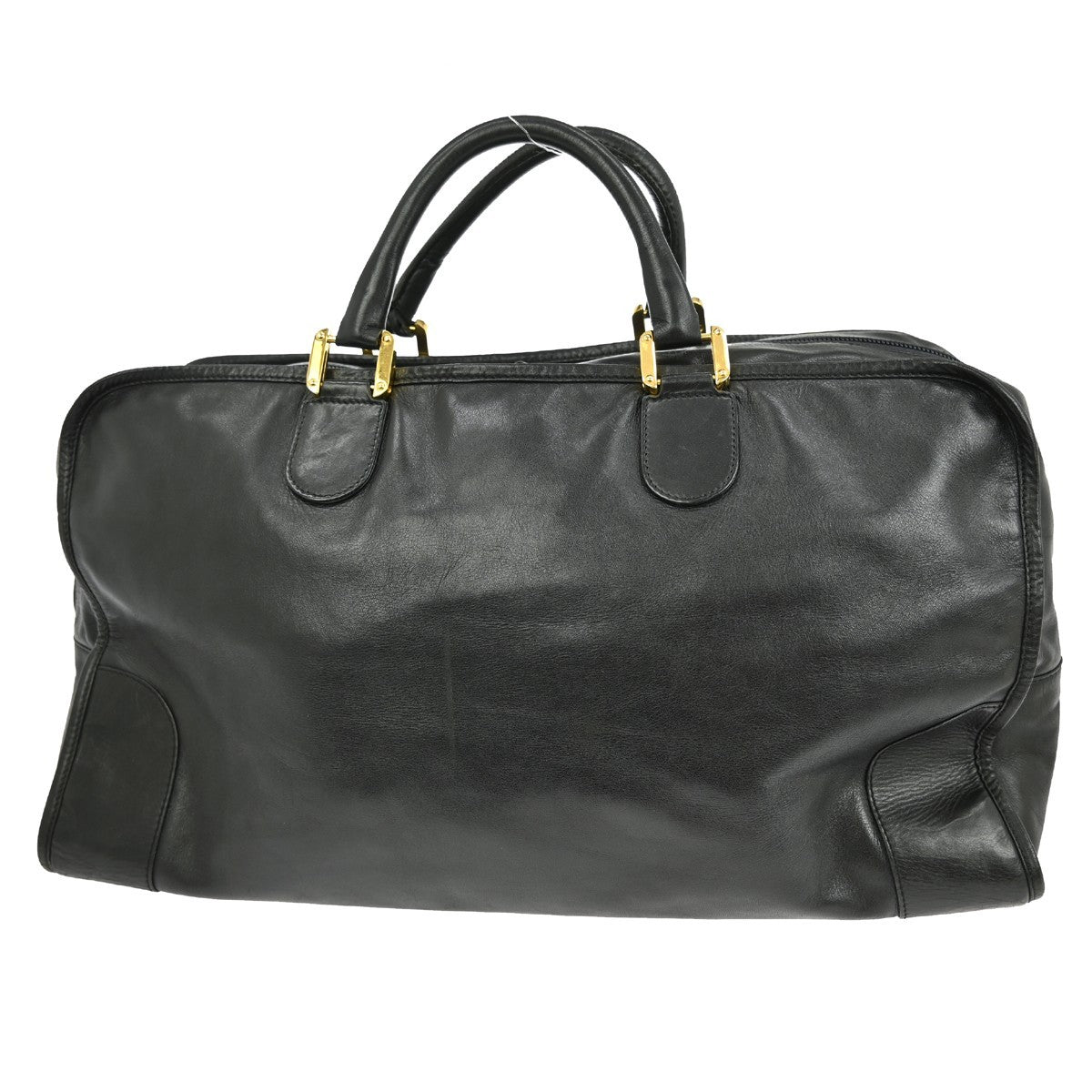 Loewe Amazona Bag Leather Black Leather Handbag ( )