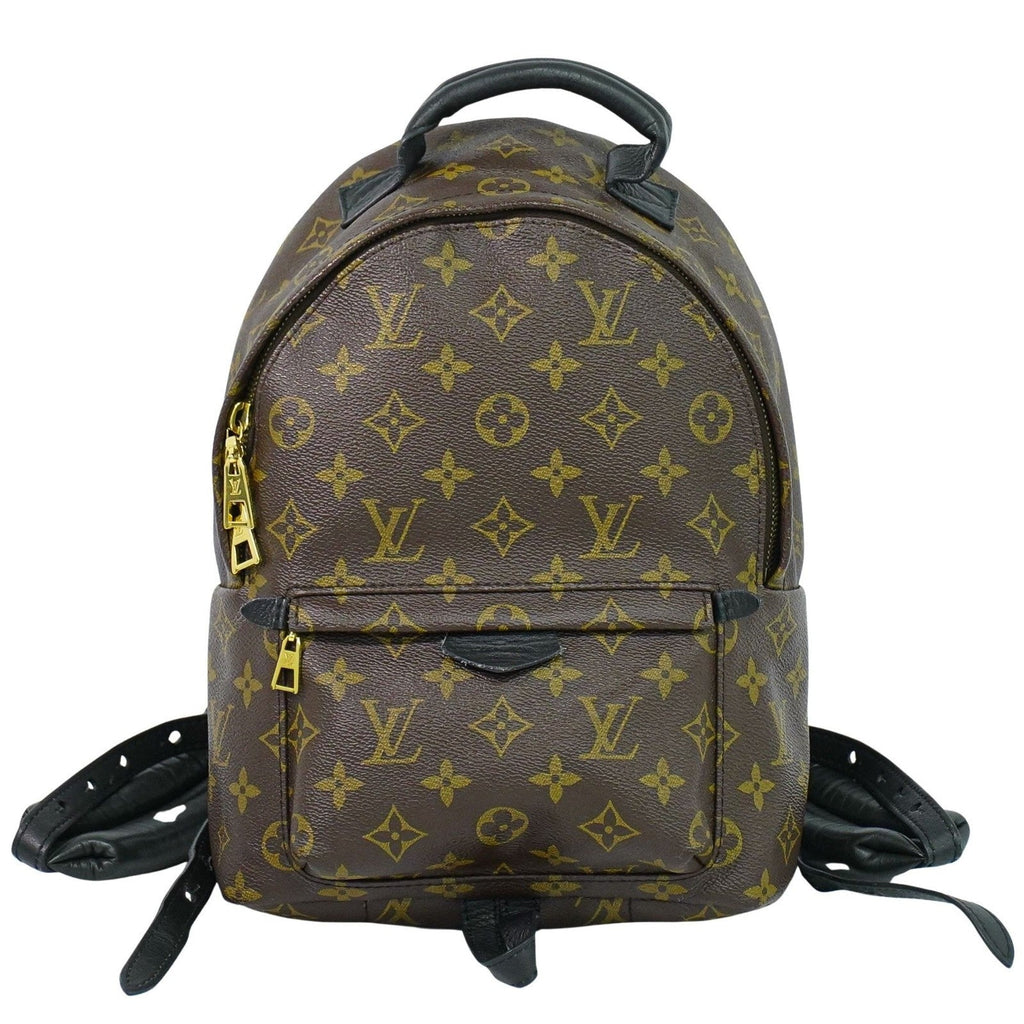 Louis Vuitton Palm Springs Backpack Monogram Canvas Brown Canvas Backpack Bag (Authentic  )
