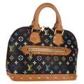 Louis Vuitton Alma Handbag Monogram Multicolor Multicolour Canvas Handbag (Authentic  )