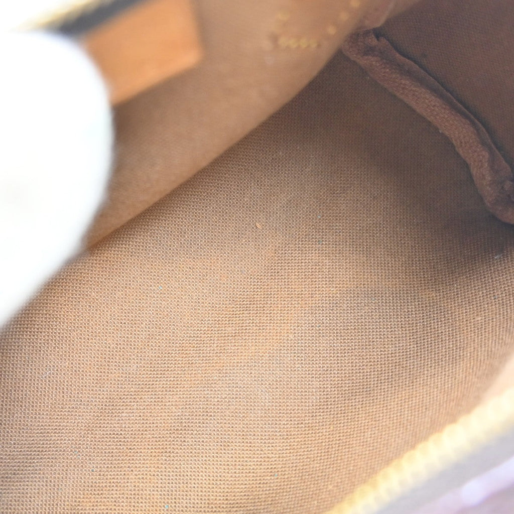 Louis Vuitton Speedy Bandouliere Nm Bag Monogram Canvas Brown Canvas Handbag ( )