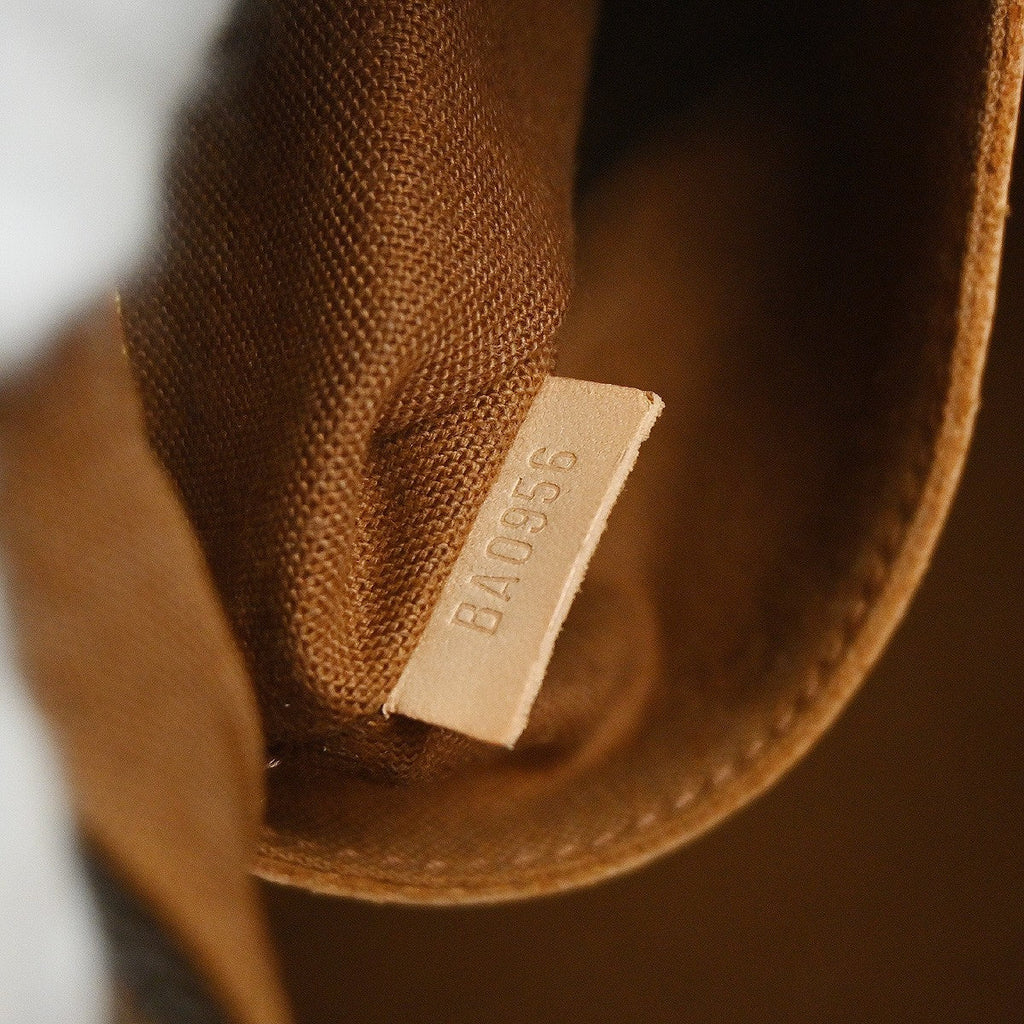 Louis Vuitton Alma Handbag Monogram Canvas Brown Canvas Handbag ( )