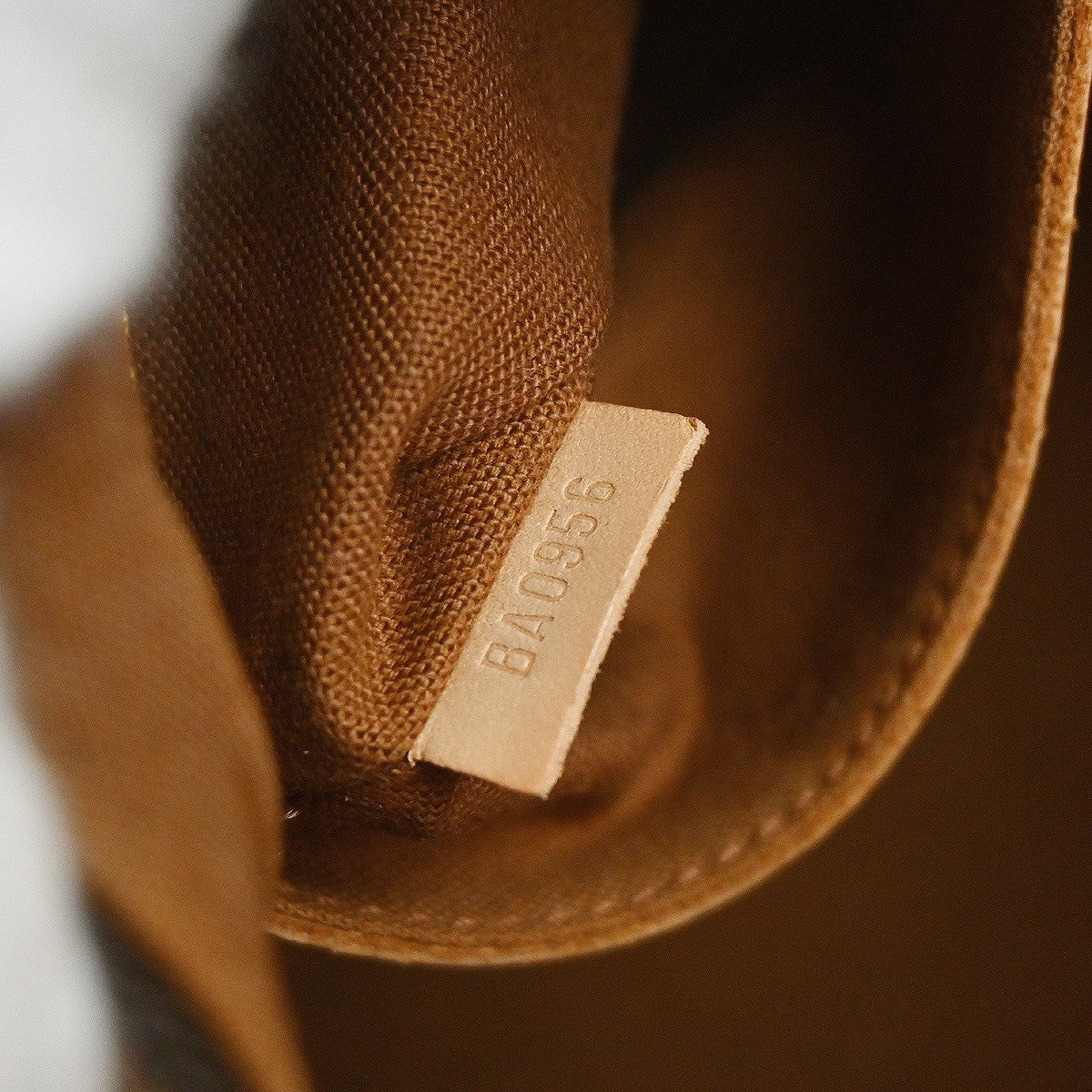 Louis Vuitton Alma Handbag Monogram Canvas Brown Canvas Handbag ( )