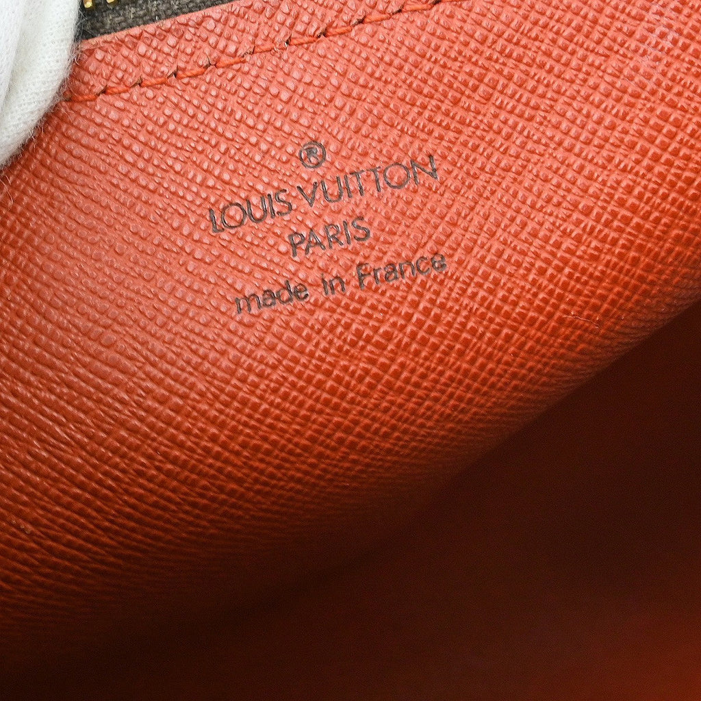 Louis Vuitton Papillon Handbag Damier Brown Canvas Handbag ( )