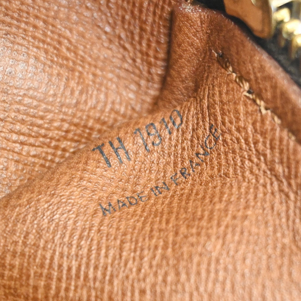 Louis Vuitton Papillon Handbag Monogram Canvas Brown Canvas Handbag ( )