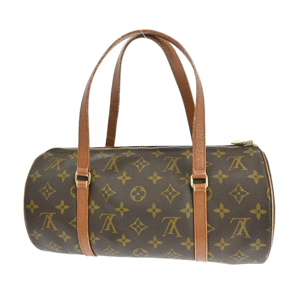 Louis Vuitton Papillon Handbag Monogram Canvas Brown Canvas Handbag ( )