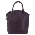 Louis Vuitton Lockit Handbag Epi Leather Purple Leather Handbag (Authentic  )