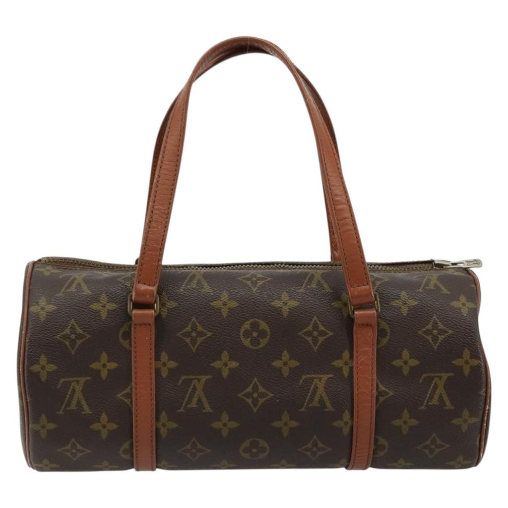 Louis Vuitton Papillon Handbag Monogram Canvas Brown Canvas Handbag ( )