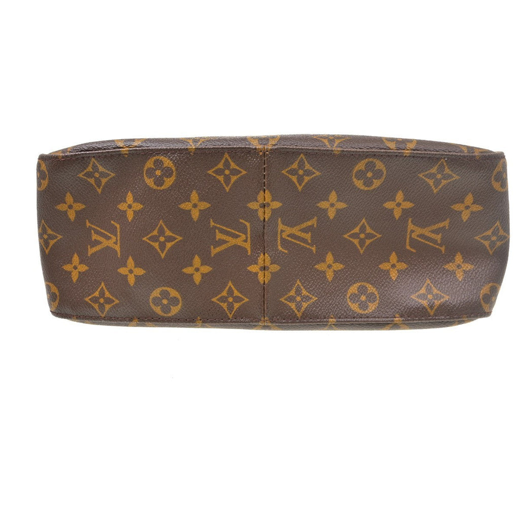 Louis Vuitton Monogram Looping Handbag Monogram Canvas Brown Canvas Handbag ( )