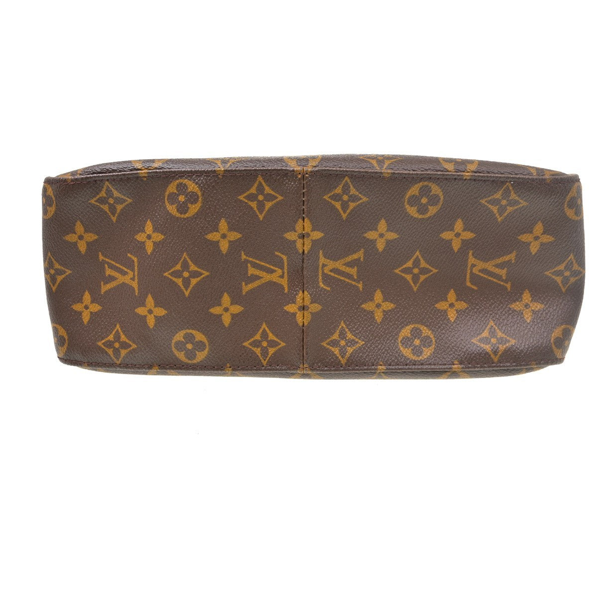 Louis Vuitton Monogram Looping Handbag Monogram Canvas Brown Canvas Handbag ( )