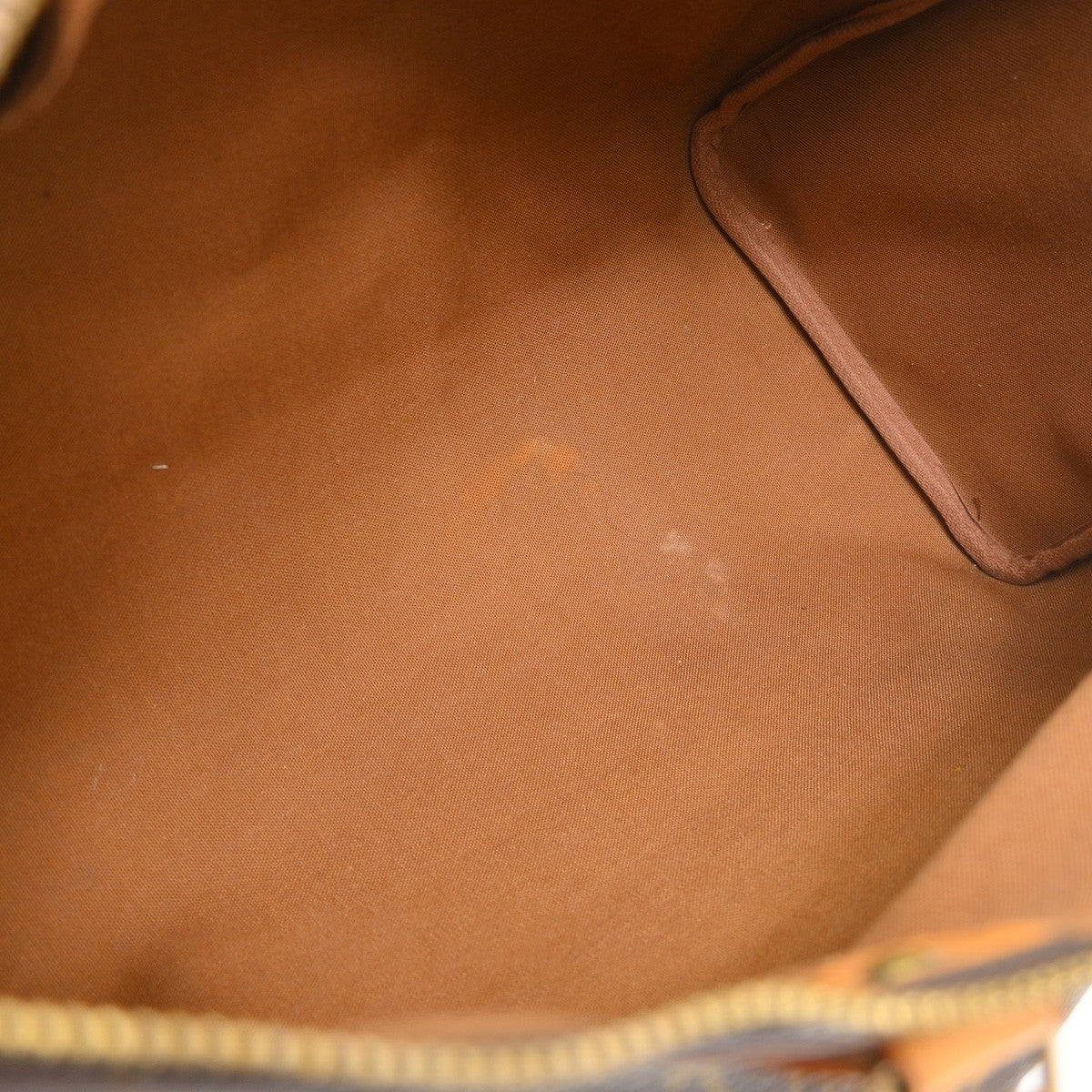 Louis Vuitton Speedy Handbag Monogram Canvas Brown Canvas Handbag ( )