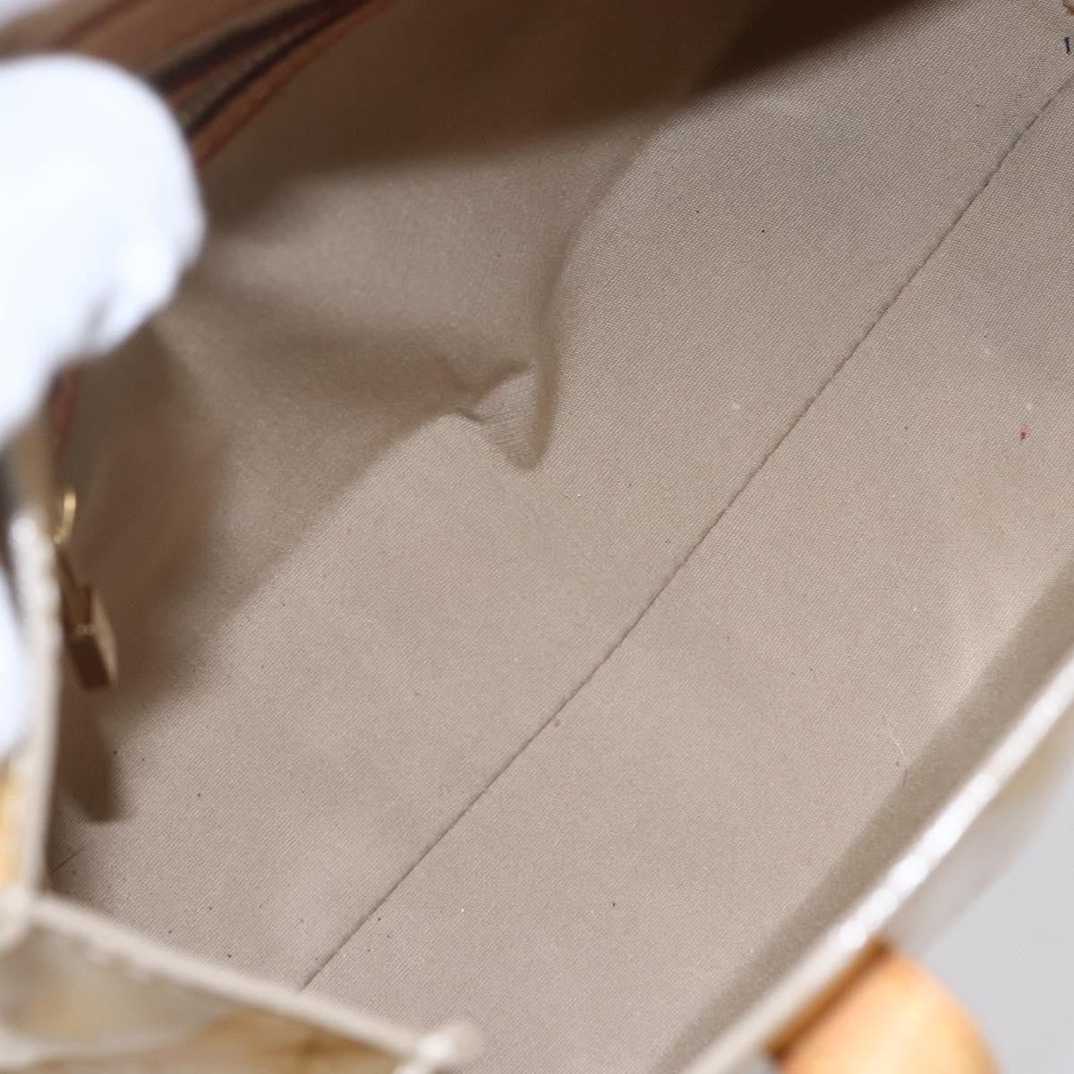Louis Vuitton Reade Handbag Monogram Vernis Beige Patent_Leather Handbag (Authentic  )