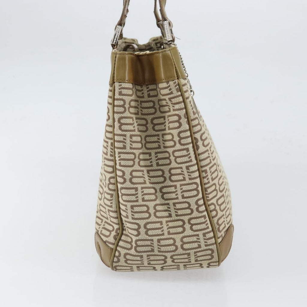 Balenciaga Vintage Handbag Canvas Beige Canvas Handbag (Authentic  )