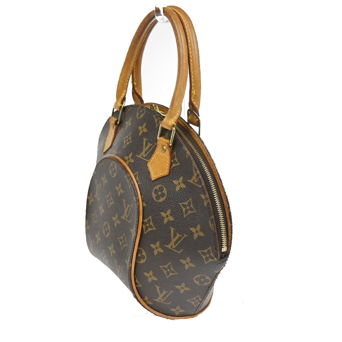 Louis Vuitton Ellipse Bag Monogram Canvas Brown Canvas Handbag ( )