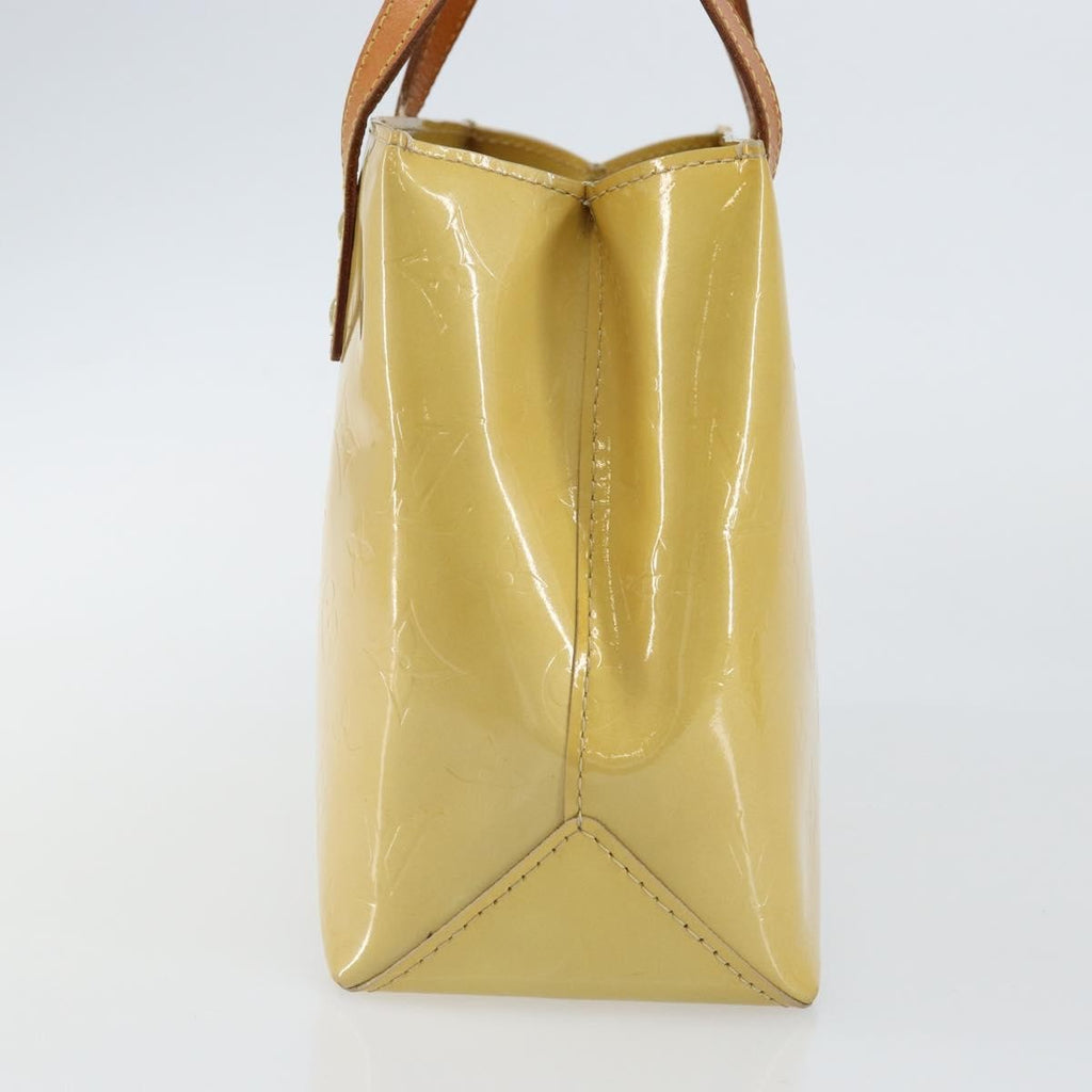 Louis Vuitton Reade Handbag Monogram Vernis Beige Patent_Leather Bag (Authentic  )